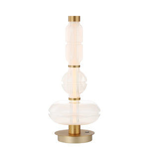 28" LED Gunmetal Table Lamp