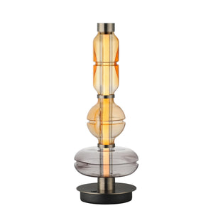28" LED Gunmetal Table Lamp
